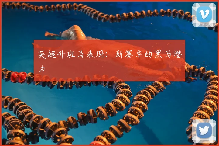 英超升班马表现：新赛季的黑马潜力